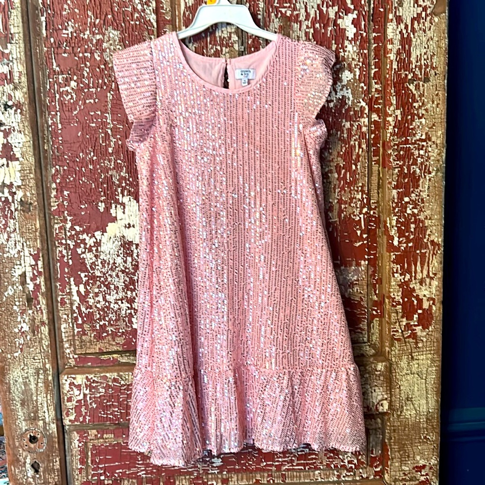 Sweet sparkly girls dress